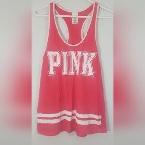PINK Victoria's Secret Racer Back Loose Fit Sports Athletic Tank. Size XS.